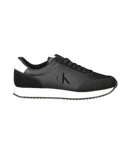 Calvin Klein Black Polyester Sneaker