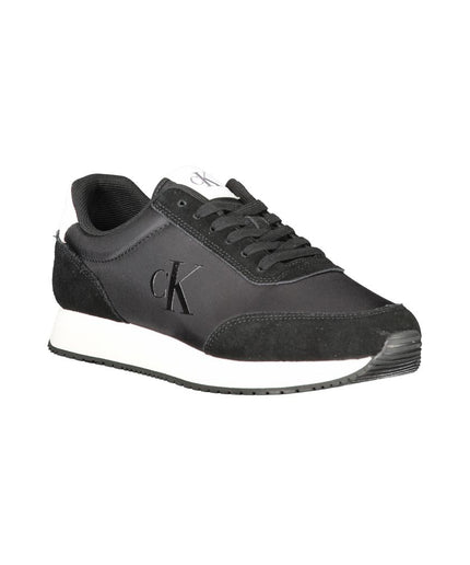 Calvin Klein Black Polyester Sneaker