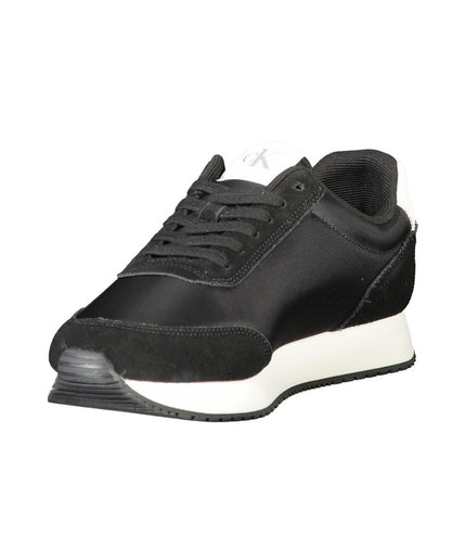 Calvin Klein Black Polyester Sneaker