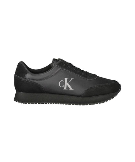 Calvin Klein Black Polyester Sneaker