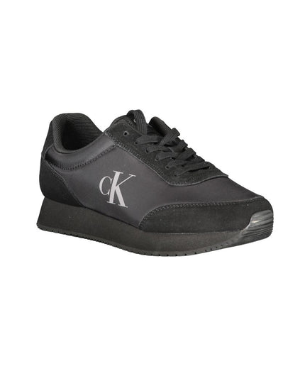 Calvin Klein Black Polyester Sneaker