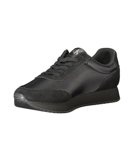 Calvin Klein Black Polyester Sneaker