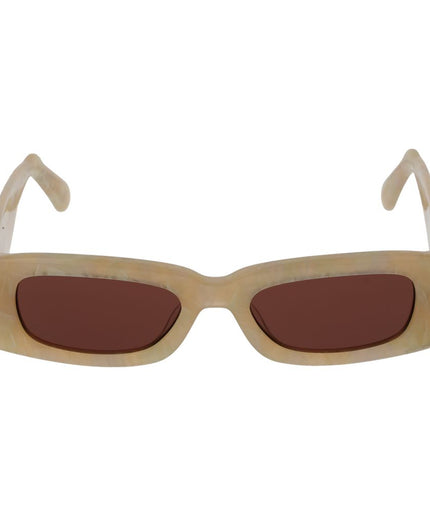 GCDS Cream Unisex Sunglasses