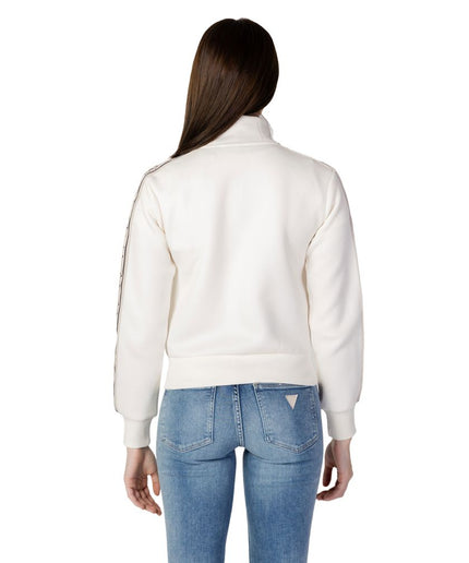 Guess Active White Cotton Sweater