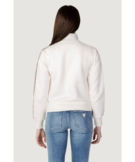 Guess Active White Cotton Sweater