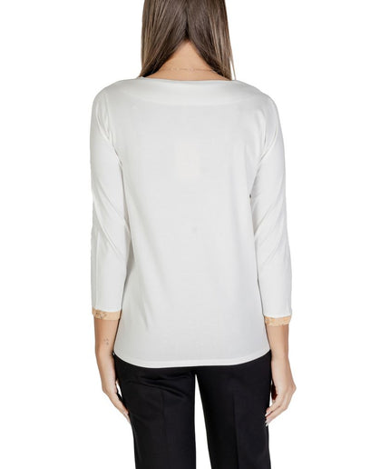 Alviero Martini Prima Classe White Cotton Tops & T-Shirt