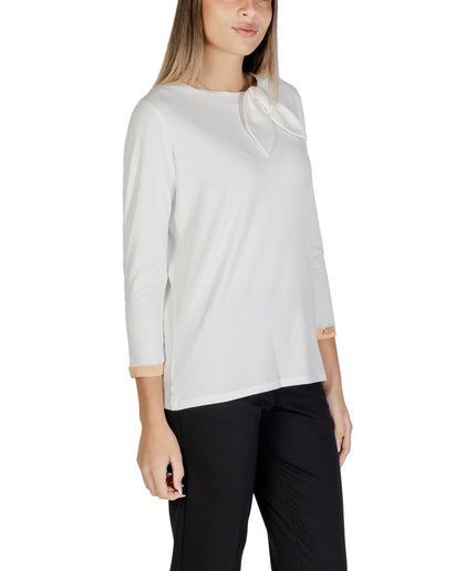 Alviero Martini Prima Classe White Cotton Tops & T-Shirt