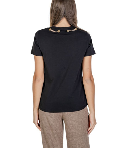 Alviero Martini Prima Classe Black Cotton Tops & T-Shirt