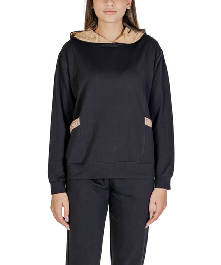 Alviero Martini Prima Classe Black Cotton Sweater