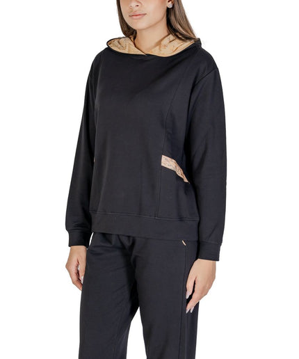 Alviero Martini Prima Classe Black Cotton Sweater