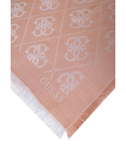 Guess Orange Viscose Scarf