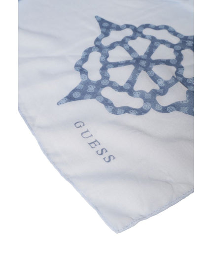 Guess Blue Polyester Scarf