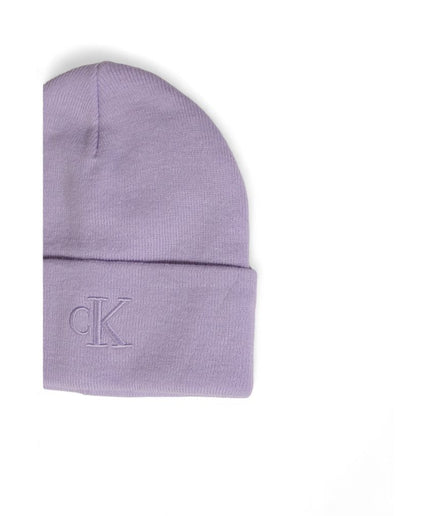 Calvin Klein Jeans Purple Recycled Polyester Hat