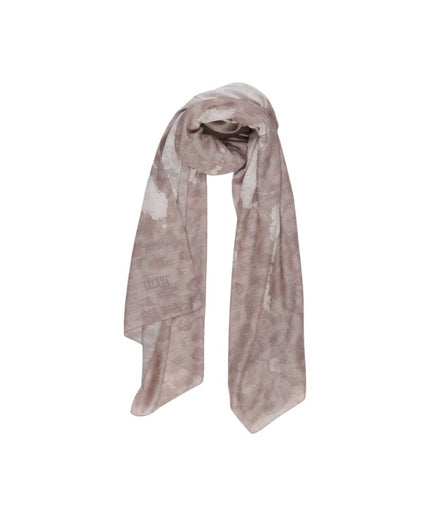 Alviero Martini Prima Classe Gray Polyester Scarf