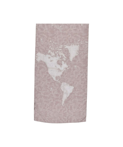 Alviero Martini Prima Classe Gray Polyester Scarf