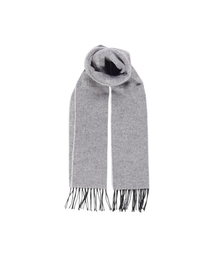 Alviero Martini Prima Classe Gray Cotton Scarf