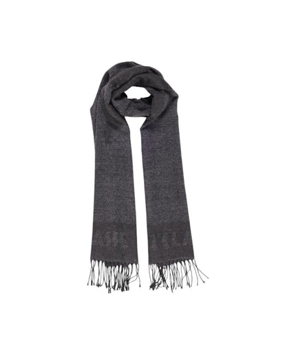 Alviero Martini Prima Classe Gray Viscose Scarf