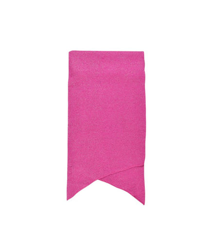 Pieces Pink Recycled Polyester Scarf