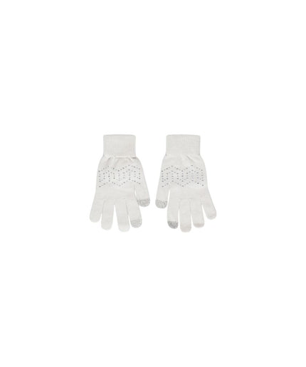 Pieces Beige Recycled Polyester Glove