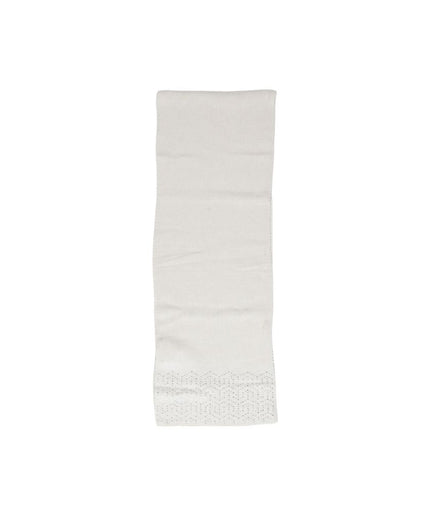 Pieces Beige Polyester Scarf