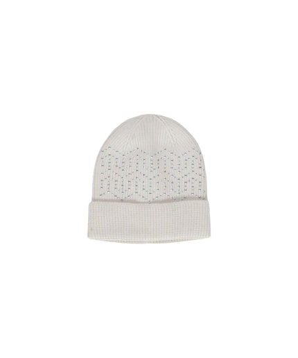 Pieces Beige Polyester Hat