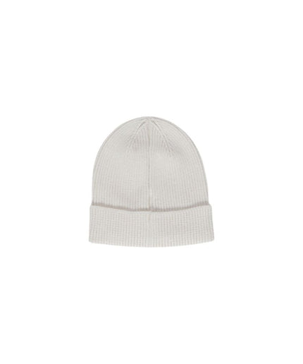 Pieces Beige Polyester Hat