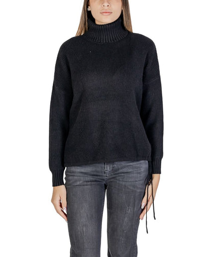 Sandro Ferrone Black Viscose Sweater