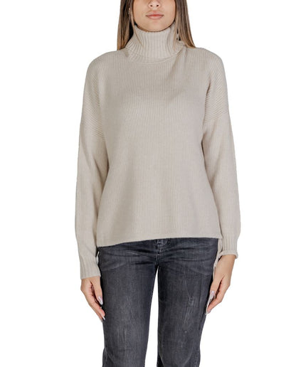 Sandro Ferrone Beige Viscose Sweater