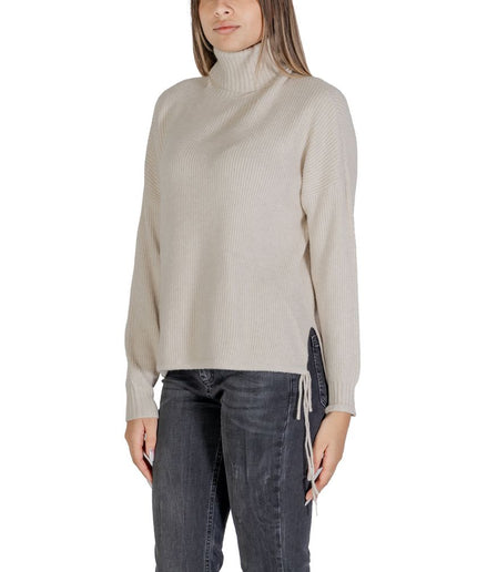 Sandro Ferrone Beige Viscose Sweater