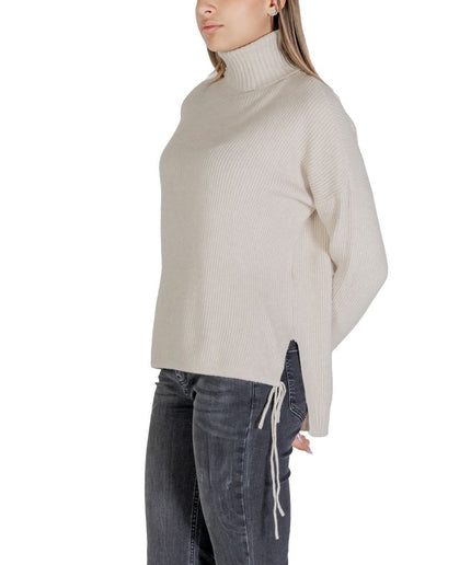 Sandro Ferrone Beige Viscose Sweater