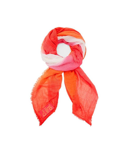 Desigual Orange Polyester Scarf