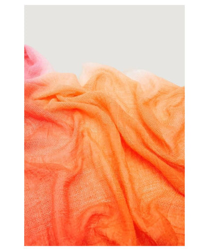 Desigual Orange Polyester Scarf