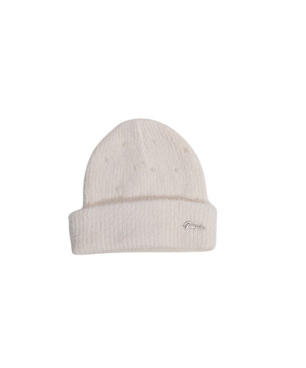 Guess Cream Cotton Hat