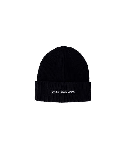 Calvin Klein Jeans Black Cotton Hat