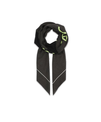 Calvin Klein Black Organic Cotton Scarf