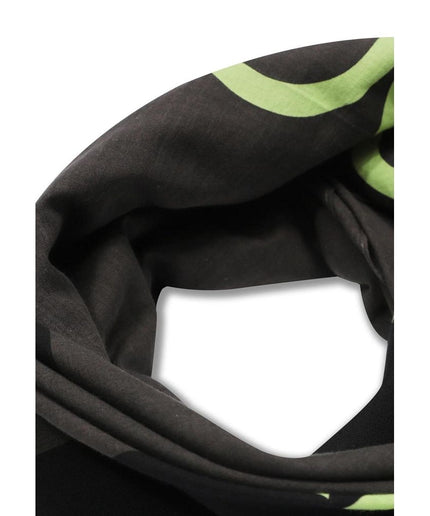 Calvin Klein Black Organic Cotton Scarf