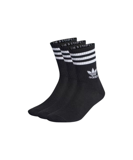 Adidas Black Cotton Sock