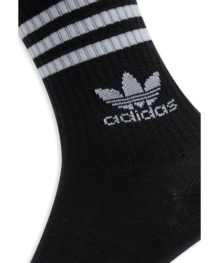 Adidas Black Cotton Sock