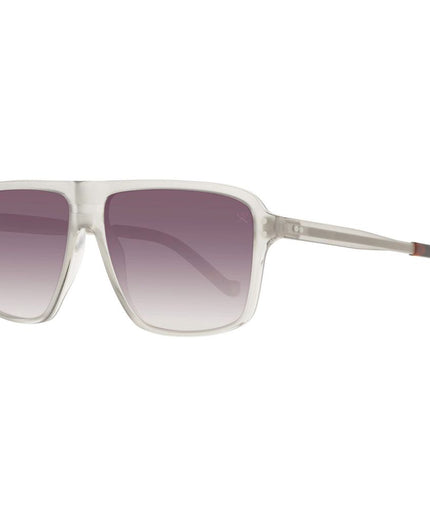 Hackett Gray Acetate Sunglasses