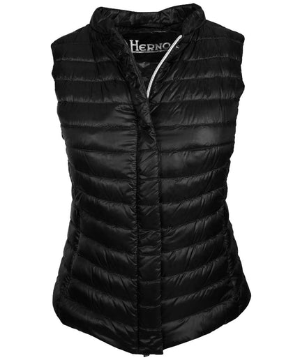 Herno Black Nylon Vest