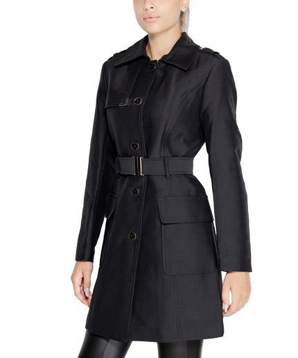 Morgan De Toi Black Polyester Jackets & Coat