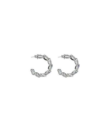 Magda Butrym Crystal Marquise Earrings