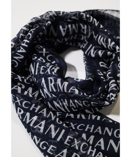 Armani Exchange Blue Modal Scarf