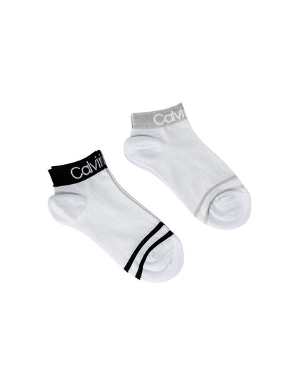 Calvin Klein White Cotton Sock