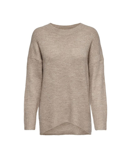 Only Beige Acrylic Sweater