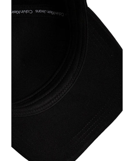 Calvin Klein Jeans Black Recycled Polyester Hat