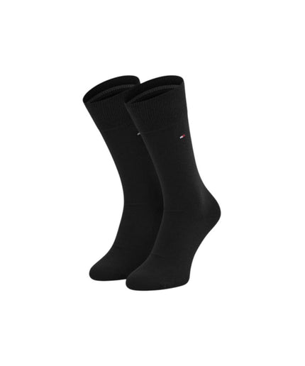 Tommy Hilfiger Black Cotton Sock