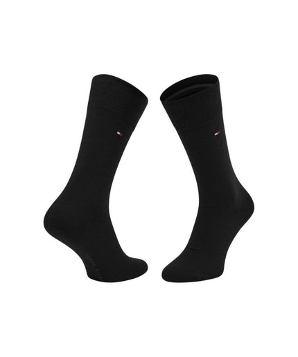 Tommy Hilfiger Black Cotton Sock