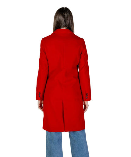 Vero Moda Red Polyester Jackets & Coat