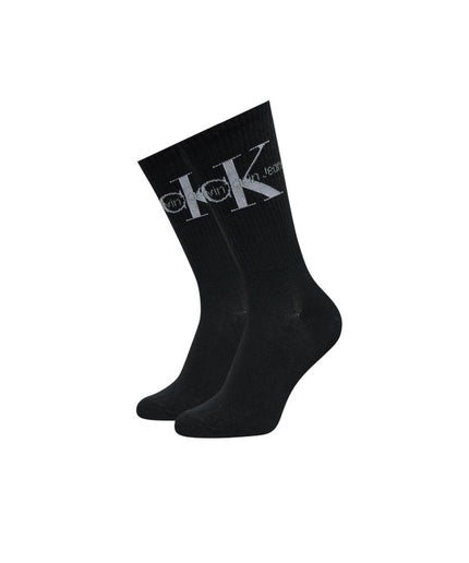 Calvin Klein Black And White Cotton Sock